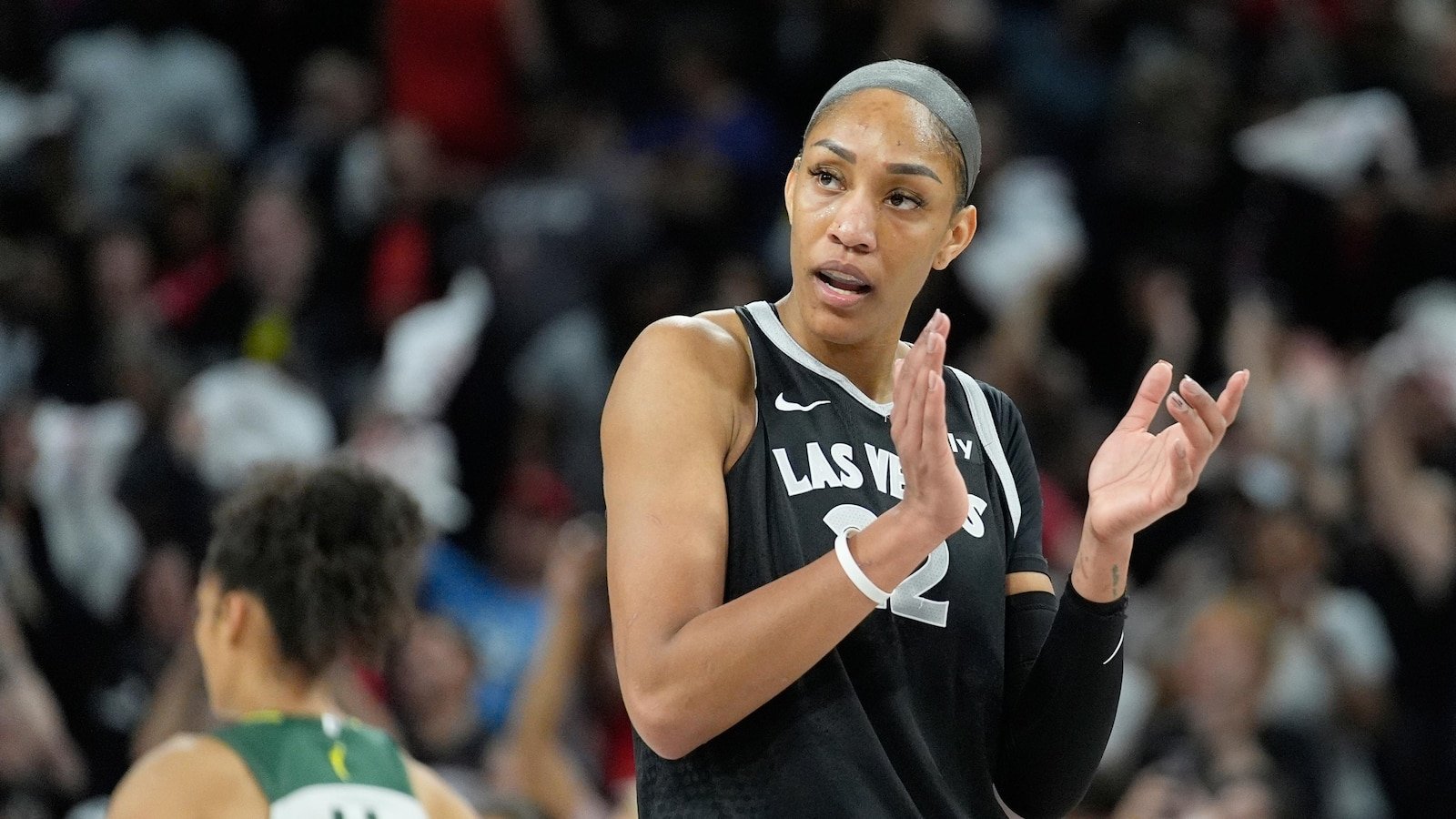 WNBA MVP A'JA WILSON को पिछले सीजन में कम गिरने वाले ACES द्वारा ईंधन दिया गया है